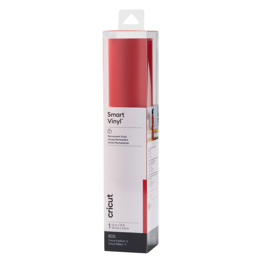 CRICUT CRICUT 2008661 SMART VİNİL KALICI 33X366CM 1 SAYFA KIRMIZI