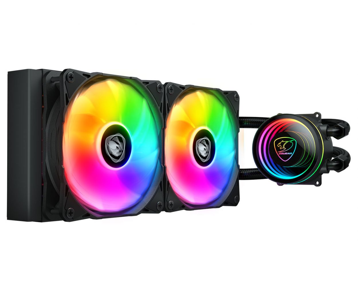 COUGAR POSEIDON ELITE ARGB 240MM LIQUID COOLER SİYAH SIVI SOĞUTMA İŞLEMCİ -40816