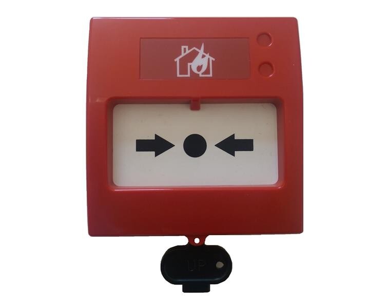 TEKNIM Teknim TFB-3165 Konvansiyonel Alarm Butonu, Tekrar Kurulabilir