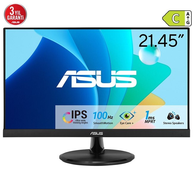 ASUS Asus 21.5'' 1ms Hdmi IPS Çerçevesiz (VP229HF)