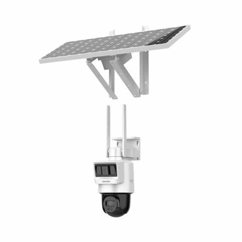 HIKVISION HIKVISION DS-2DE2C400IWG-K/4G/C05S10, 4Mpix,   2.8mm, 30Mt Gece Görüşü, Dahili Mikrofon, PIR+RADAR,  4G, Solar  PT IP Kamera