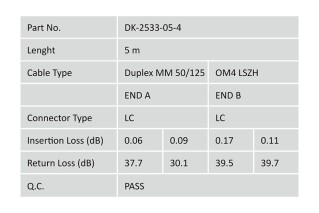 DIGITUS Digitus Fiber Optik Multimode Pembe (5m)-64325