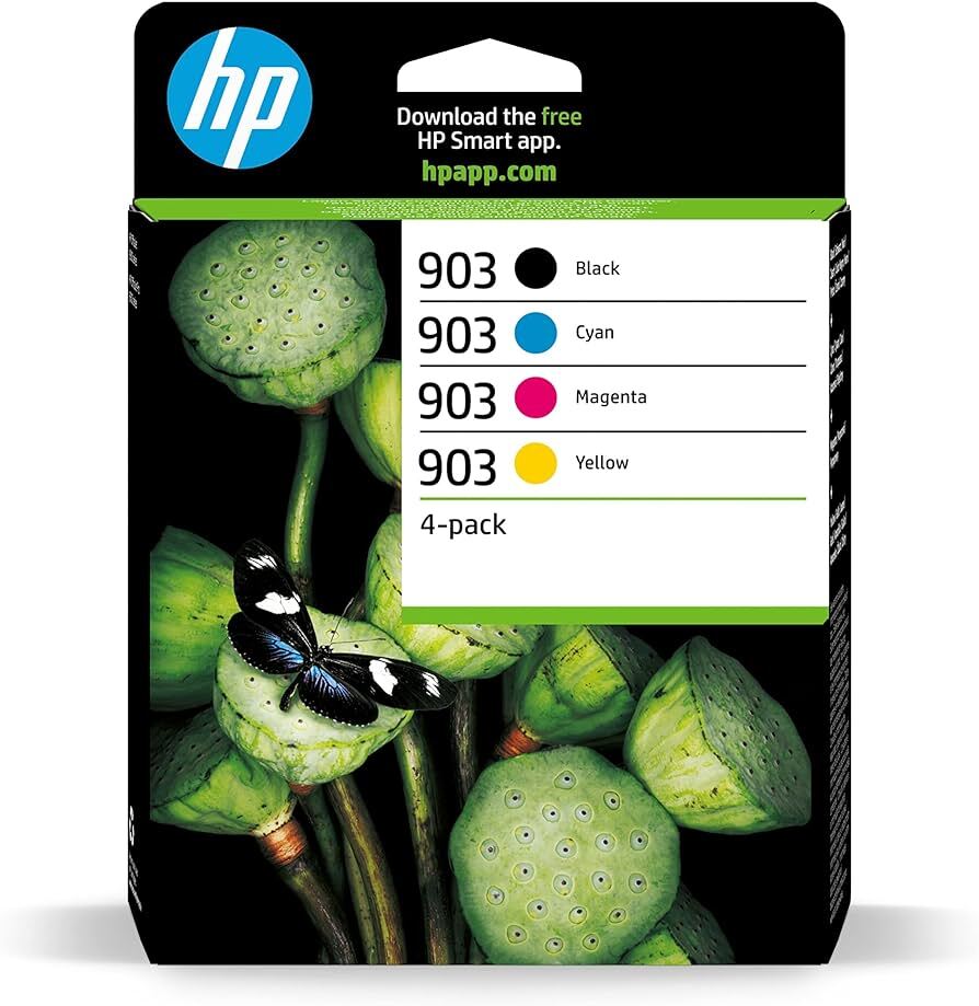 HP HP 6ZC73AE (903) SIYAH/MACENTA/CYAN/SARI MUREKKEP KARTUSU