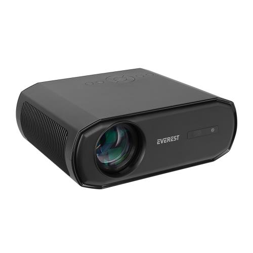 EVEREST EVEREST PJ06, 350 LED Lümen, 1920X1080, 1xHDMI, 1xUSB, TF Soket, WiFi, 1xLAN, Bluetooth, 30.000 Saat Led Ömrü, 3W Speaker, Andro