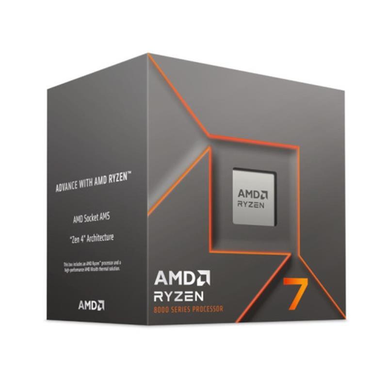 AMD AMD RYZEN 7 8700F 4.1GHz 24MB AM5 (65W) NoVGA BOX RYZEN AI