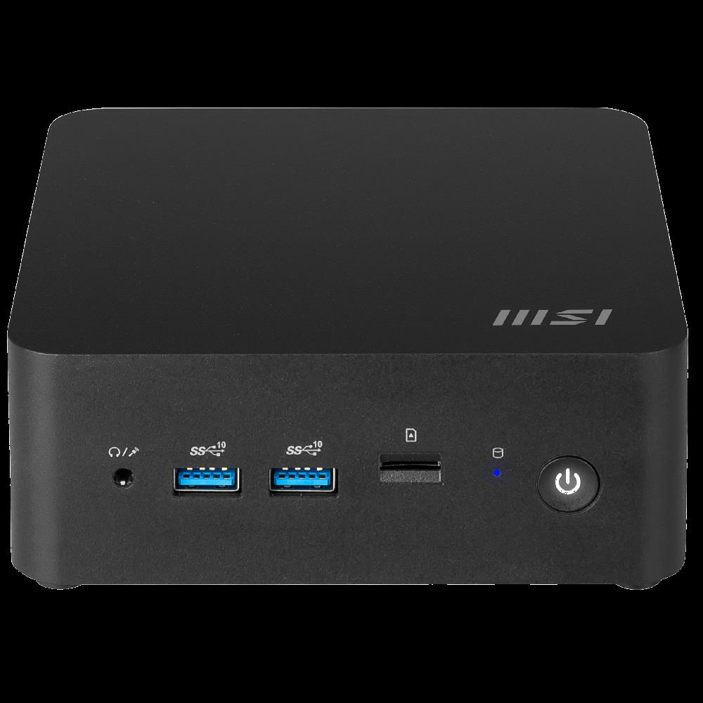 MSI MSI CUBI NUC 1M-003EU CORE 3 100U 8GB DDR5 512GBB SSD W11PRO SIYAH MINI DT PC