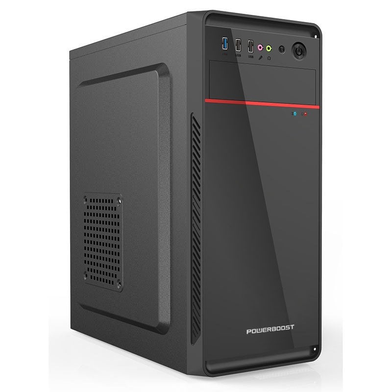 POWERBOOST PowerBoost VK-1626 350w USB 3.0 ATX Shiny Piano Siyah Kasa