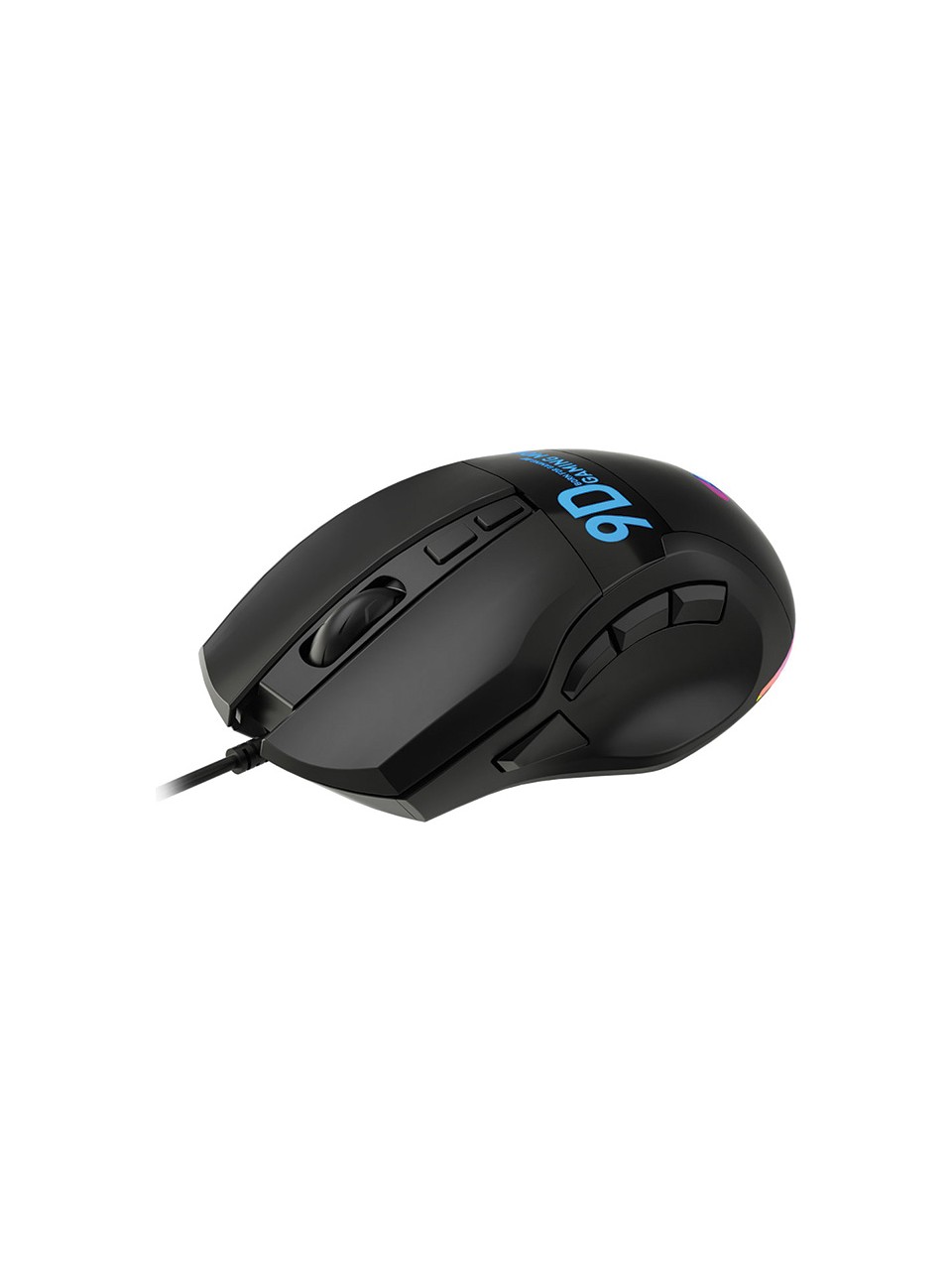 LECOO LENOVO LECOO MS130 KABLOLU RGB LED AYDINLATMALI 7200DPI MAKRO OYUNCU MOUSE SİYAH-46890