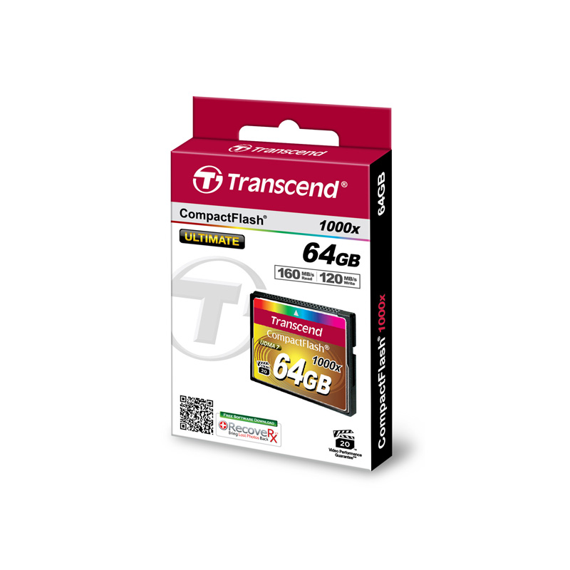 TRANSCEND Transcend 64GB CF 1000X Ultimate Hafıza Kartı-33058