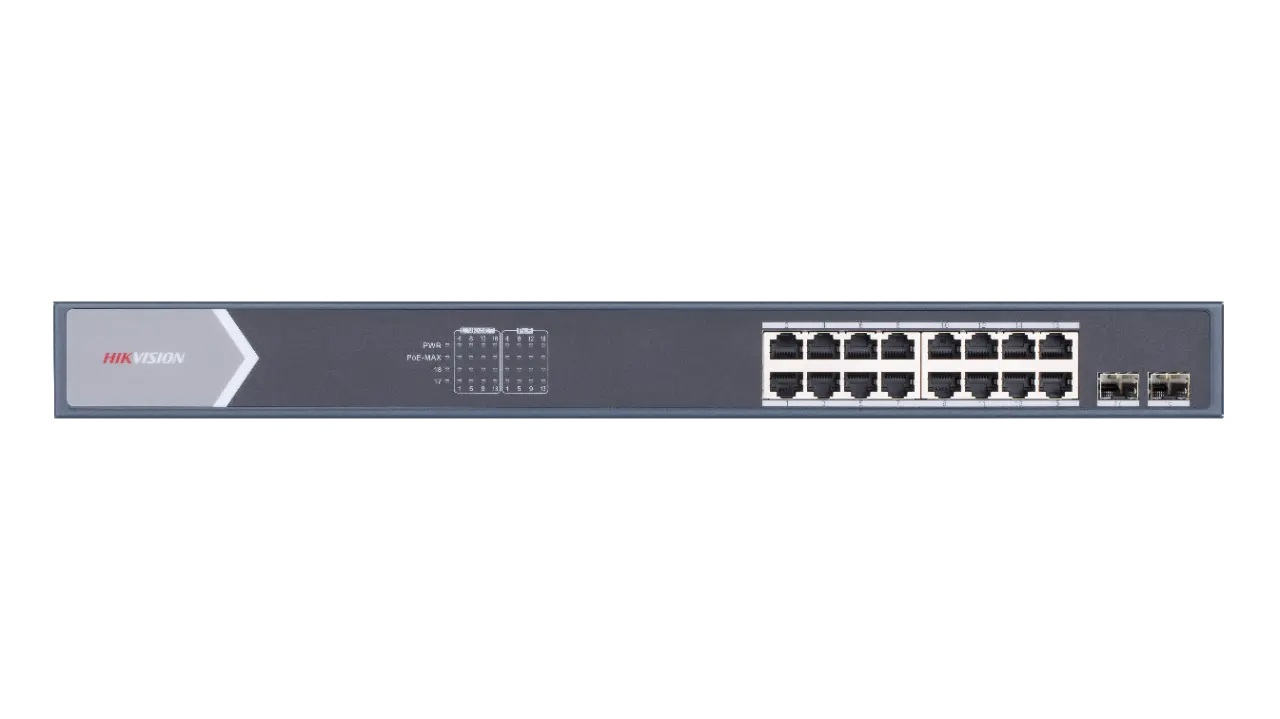 HIKVISION HIKVISION DS-3E0518P-E/M 16 PORT POE YÖNETİLEMEZ