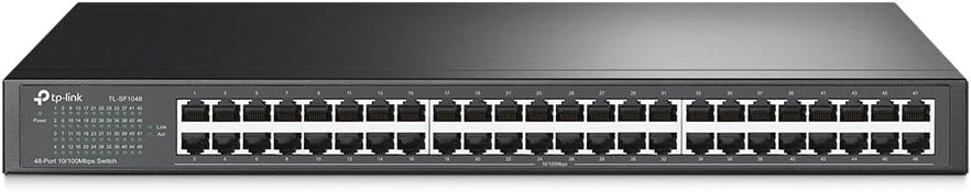 TP-LINK Tp-Link 48Port TL-SF1048 10/100Mbps RackMount Switch(BLK)-35147