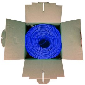 POWERGATE POWERGATE CAT6-BOX-BL, 23AWG 0,57mm, UTP, CAT6 Kablo, 305m, Mavi-64443