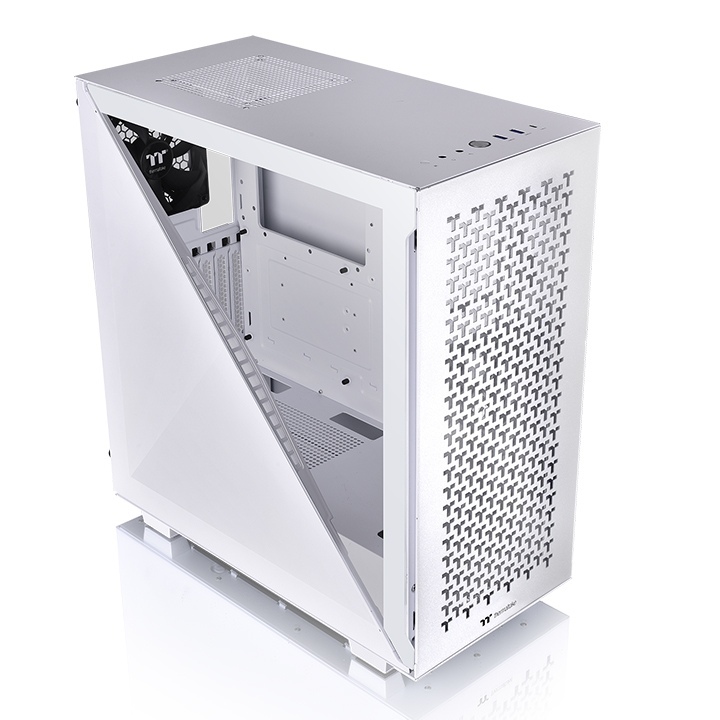 THERMALTAKE  divider 300 tg air beyaz 2x120mm fanlı mesh panel pencereli mid tower oyuncu kasası