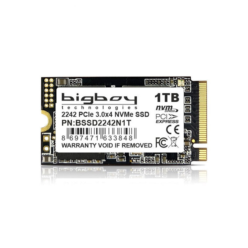 BIGBOY Bigboy 1TB 22x42mm PCIe 3.0 x4 M.2 NVMe Notebook SSD