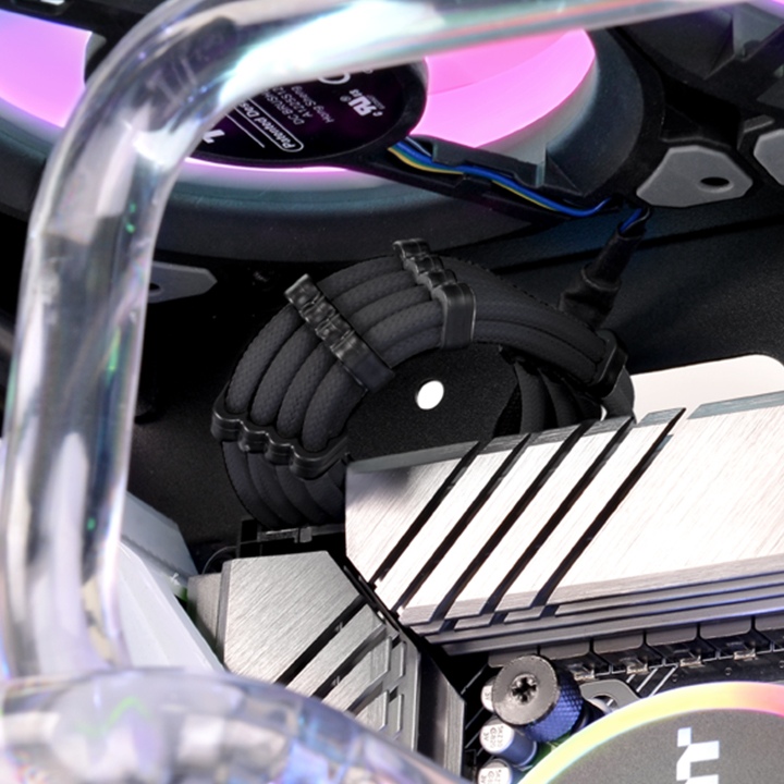 THERMALTAKE  ttmod black power supply sleeved kablo seti (16 awg)-58378