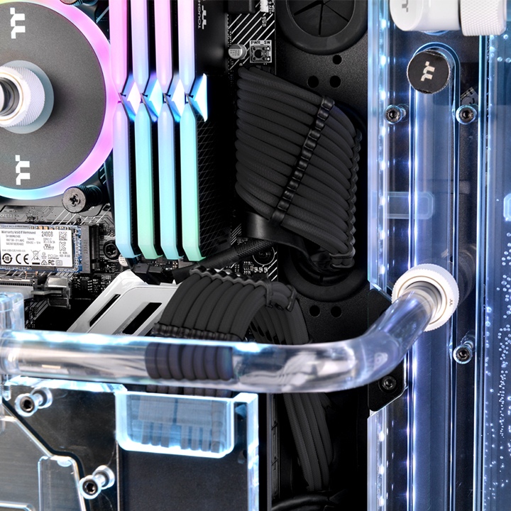 THERMALTAKE  ttmod black power supply sleeved kablo seti (16 awg)-58379