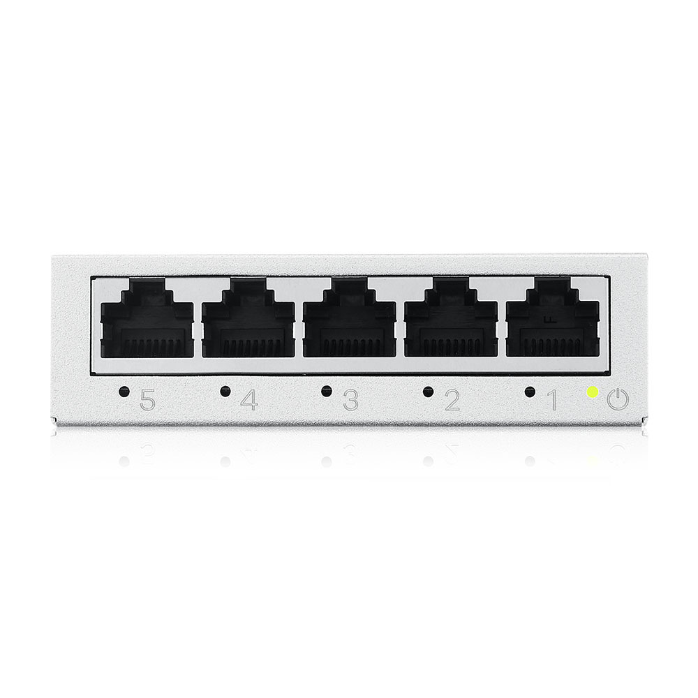ZYXEL Zyxel GS-105B V5 5-Port 10/100/1000 GIGABIT ETHERNET METAL KASA MINI DESKTOP SWITCH-61060