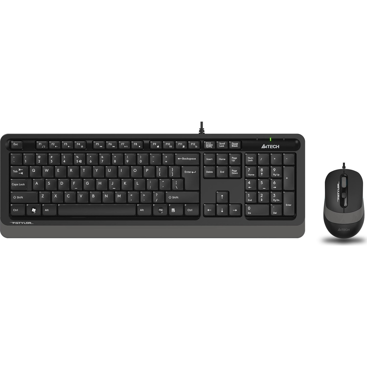 A4-TECH F1010 Kablolu Q TR Multimedya Klavye Mouse Set