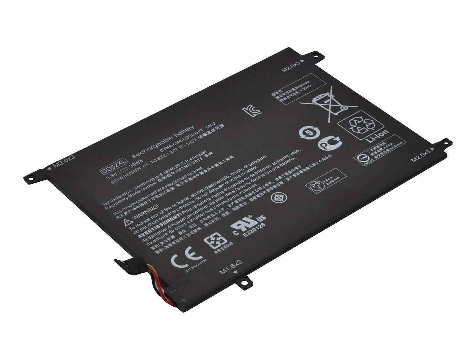 RETRO RETRO Hp x2 210 G1, DO02XL Notebook Bataryası