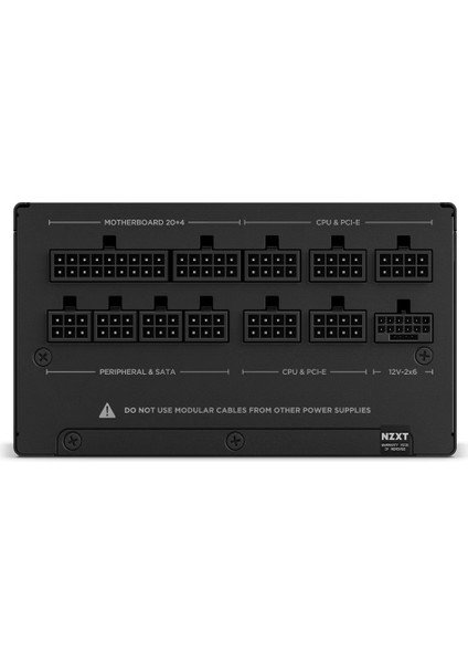 NZXT 1200W C1200 80+ Gold Tam Modüler ATX 3.1 Güç Kaynağı-50862
