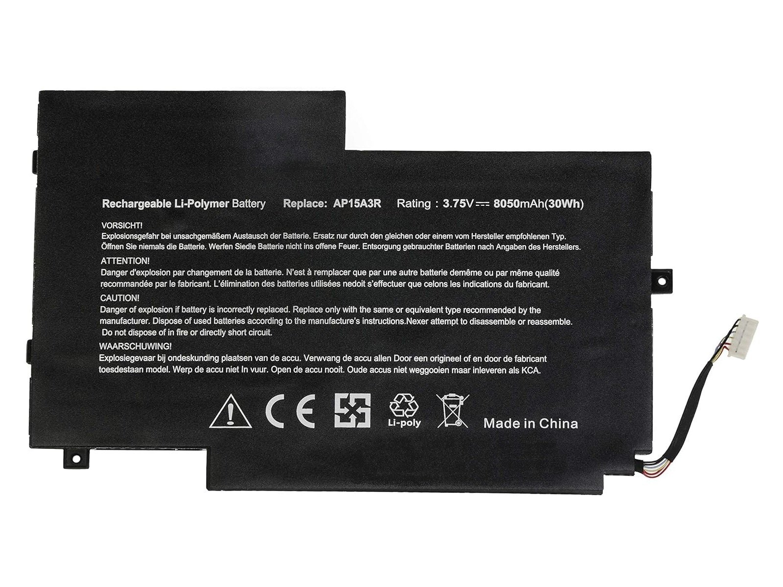 RETRO RETRO Acer Aspire SW3-013, AP15A3R Notebook Bataryası-62277
