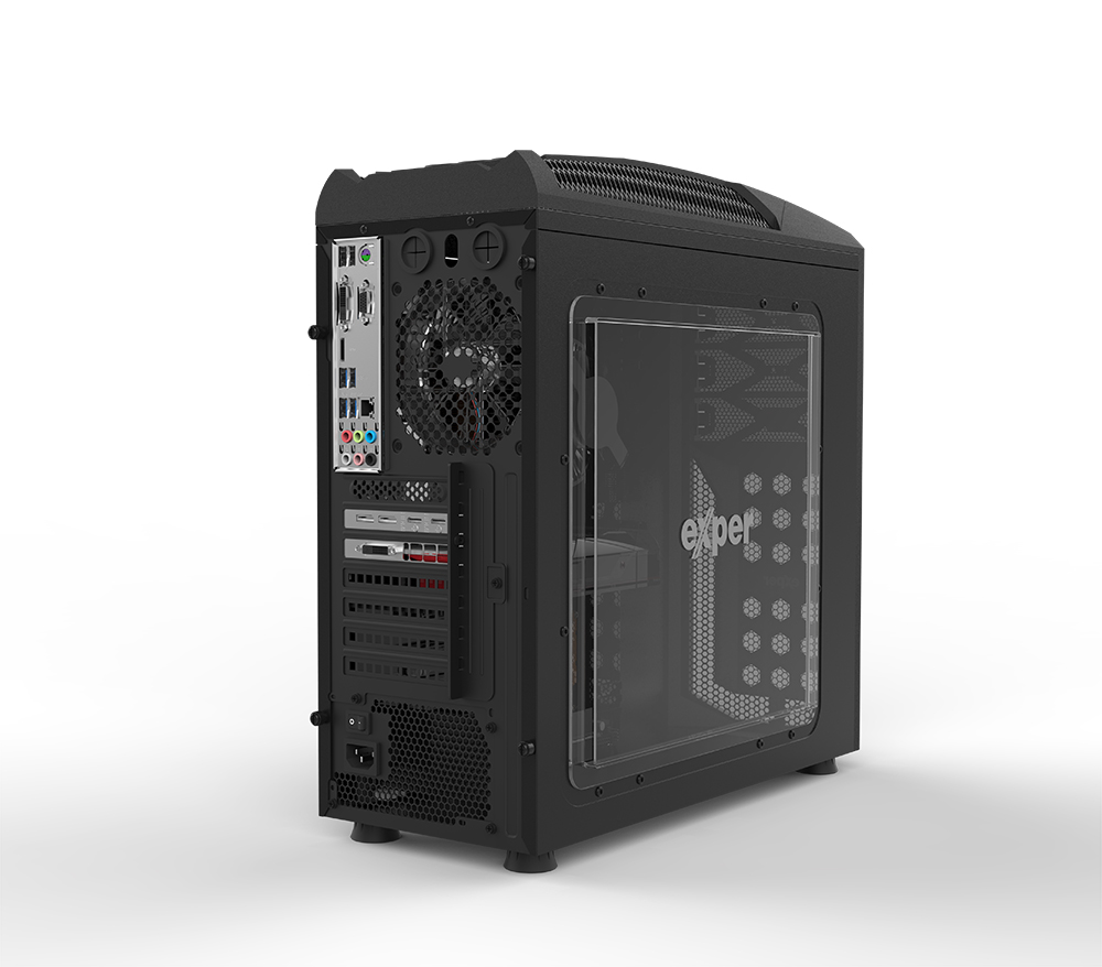 EXPER EXPER PC GAMING XCELLERATOR XC407 Z790 i7 13700F 64GB 1TB M2 SSD RTX4070 12GB 700W WiFi W11-47182