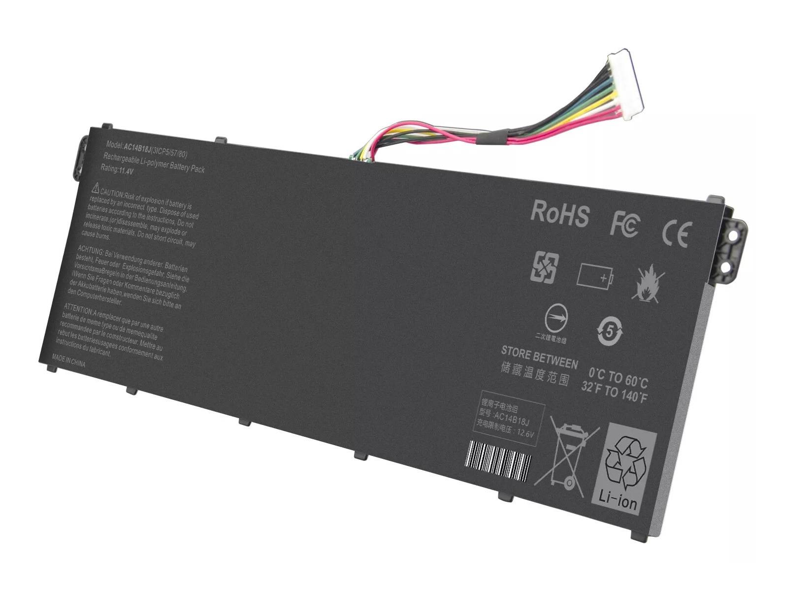 HYPERLIFE HYPERLIFE Acer Aspire ES1-331, ES1-531, AC14B18J 3-Cell Notebook Bataryası