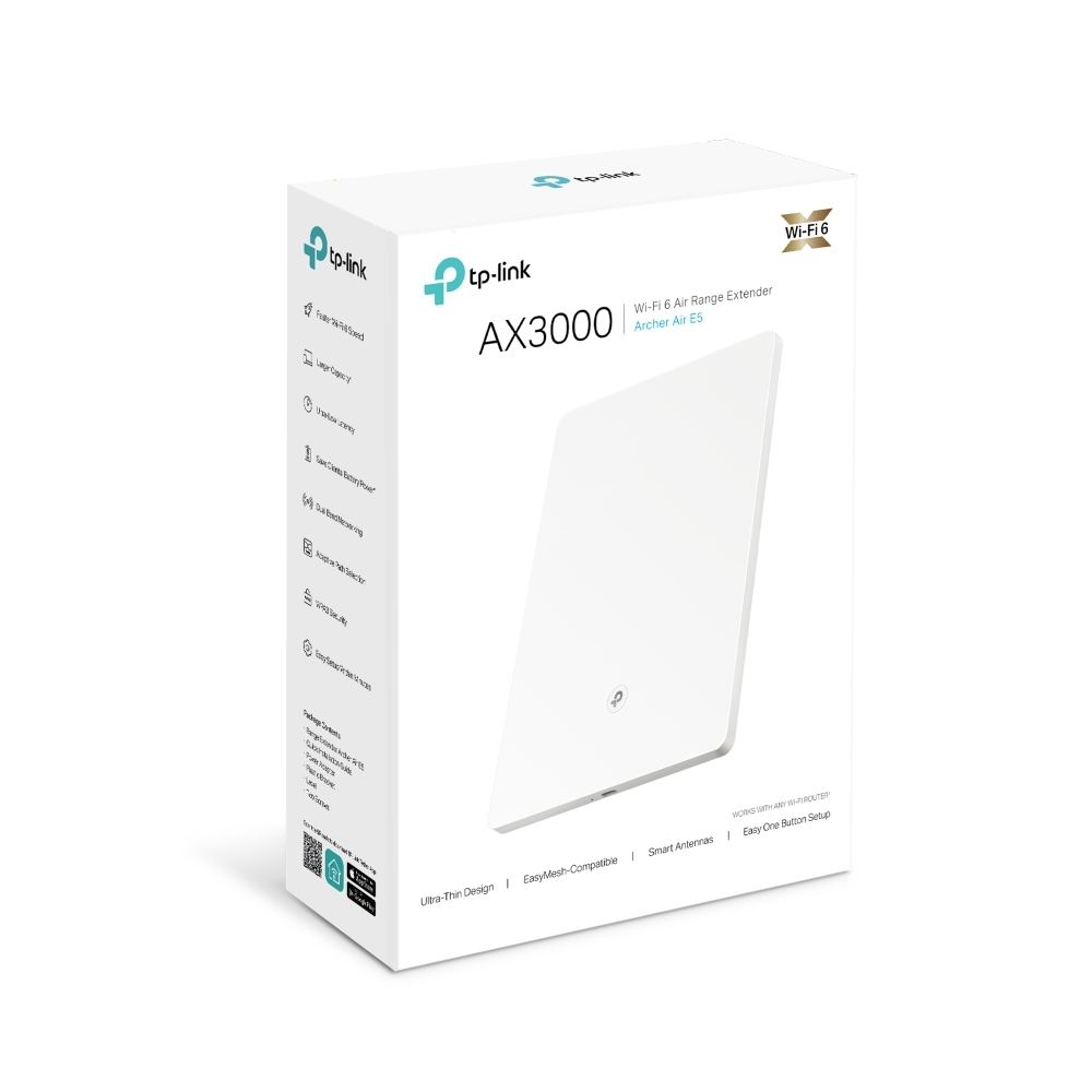 TP-LINK TP-LINK ARCHER AIR E5 AX3000 DUAL-BAND Wi-Fi 6 MENZİL GENİŞLETİCİ