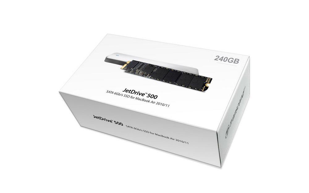 Transcend JetDrive 500 240GB 1 inç mSATA III MacBook Air SSD Yükseltim Kiti