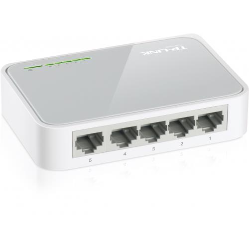 TP-LINK  TP-LINK OMADA TL-SF1005D, 5 Port, MegaBit, YÃ¶netilemez, MasaÃ¼stÃ¼ Switch -31942