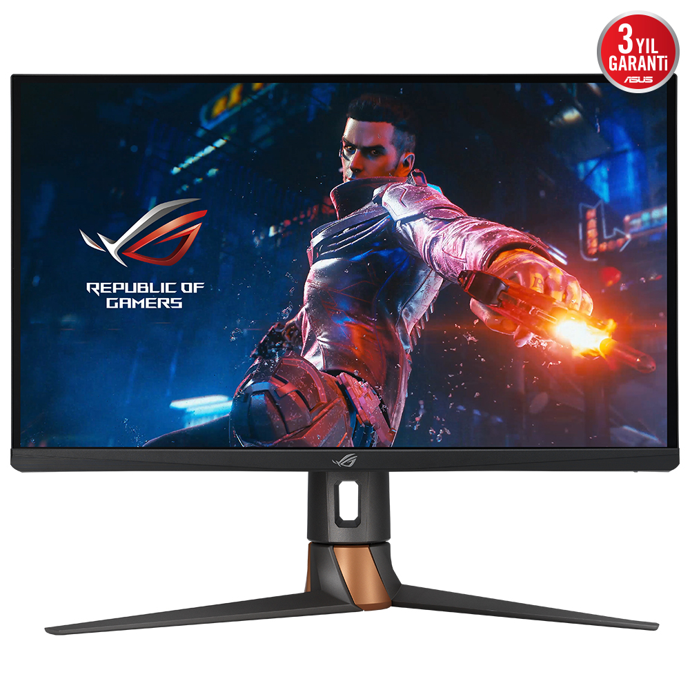 ASUS ASUS ROG SWIFT PG27AQN 27 GAMING G-SYNC 2560 x 1440 QHD 1MS 360HZ 3X HDMI 1X DP DISPLAY HDR 600