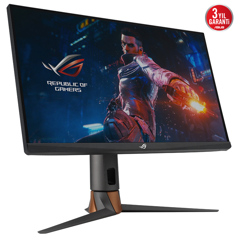 ASUS ASUS ROG SWIFT PG27AQN 27 GAMING G-SYNC 2560 x 1440 QHD 1MS 360HZ 3X HDMI 1X DP DISPLAY HDR 600-31693