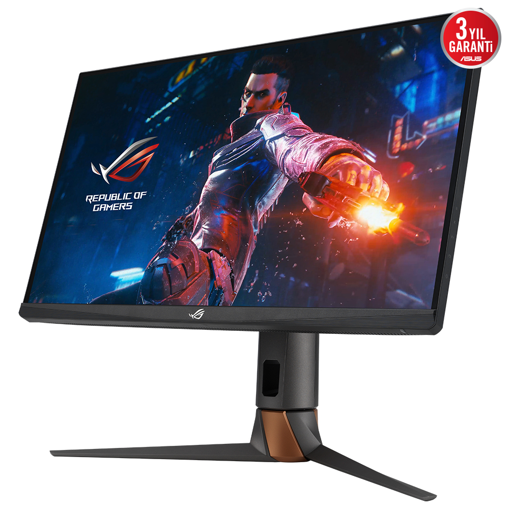 ASUS ASUS ROG SWIFT PG27AQN 27 GAMING G-SYNC 2560 x 1440 QHD 1MS 360HZ 3X HDMI 1X DP DISPLAY HDR 600-31694