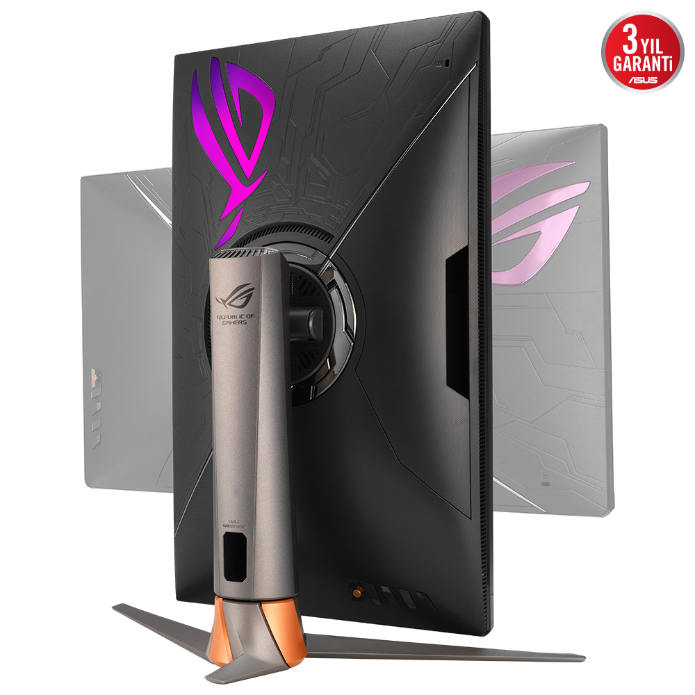 ASUS ASUS ROG SWIFT PG27AQN 27 GAMING G-SYNC 2560 x 1440 QHD 1MS 360HZ 3X HDMI 1X DP DISPLAY HDR 600-31695
