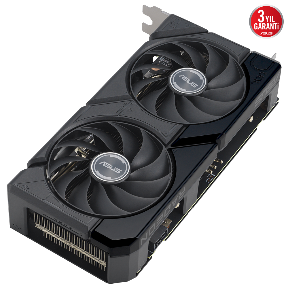 ASUS ASUS DUAL-RX7600XT-O16G 16GB GDDR6 HDMI DP 128BİT-34544