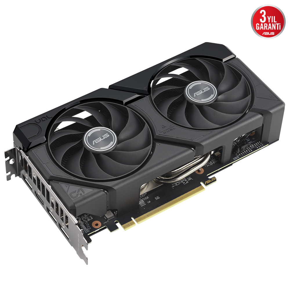 ASUS ASUS DUAL-RX7600XT-O16G 16GB GDDR6 HDMI DP 128BİT-34545