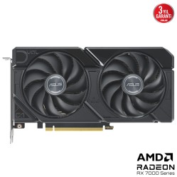 ASUS ASUS DUAL-RX7600XT-O16G 16GB GDDR6 HDMI DP 128BİT-68958