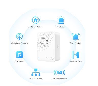TP-LINK Zil Özellikli Tapo Smart Hub H100-41580