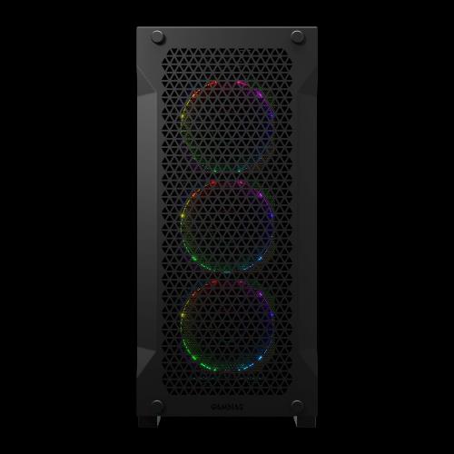 GAMDıAS GAMDIAS ATHENA P1, 750W, Tempered Glass, Mesh, Black Edition, ARGB, 80+ Bronze, ATX, GAMING KASA-36048