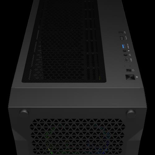 GAMDıAS GAMDIAS ATHENA P1, 750W, Tempered Glass, Mesh, Black Edition, ARGB, 80+ Bronze, ATX, GAMING KASA-36050