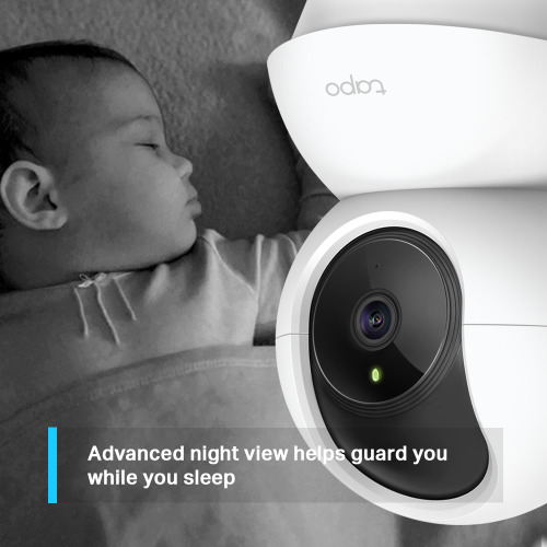TP-LINK TP-LINK Tapo TC70, Bebek/Ev Güvenlik Kamerası, WiFi, 1080P, 10Mt Gece Görüşü, PAN/TILT, iki Yönlü Ses-61287