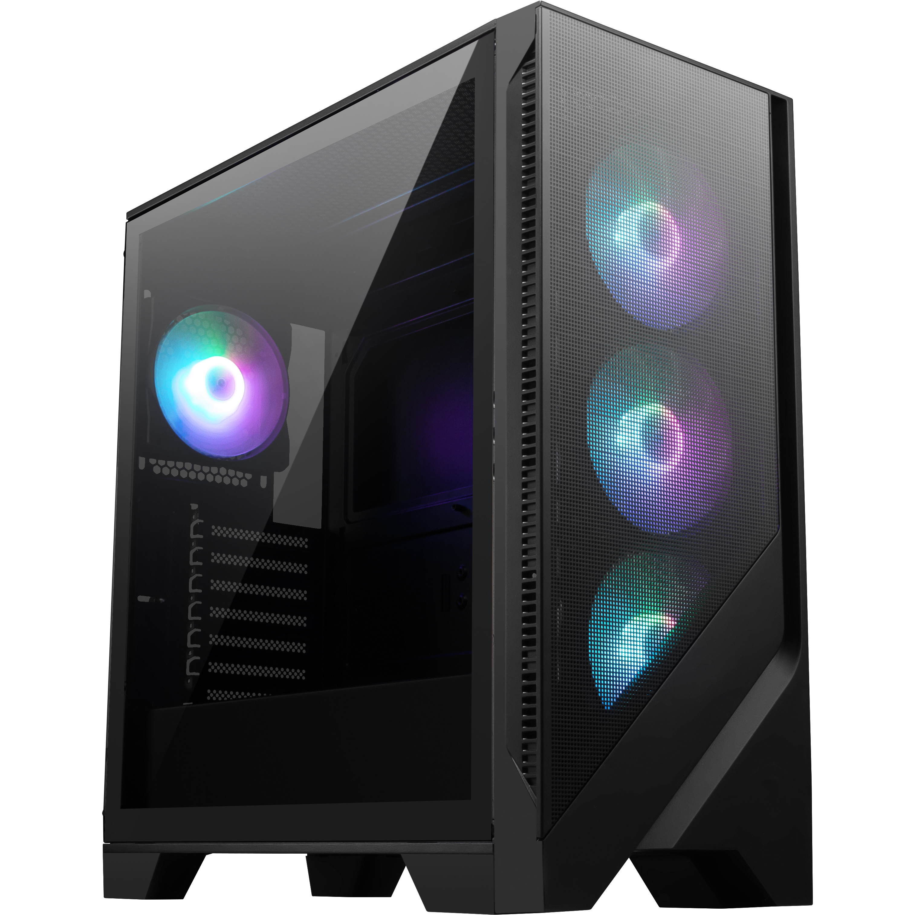 MSI MSI MAG FORGE 320R AIRFLOW 4xARGB Fan Temperli Cam ATX Kasa