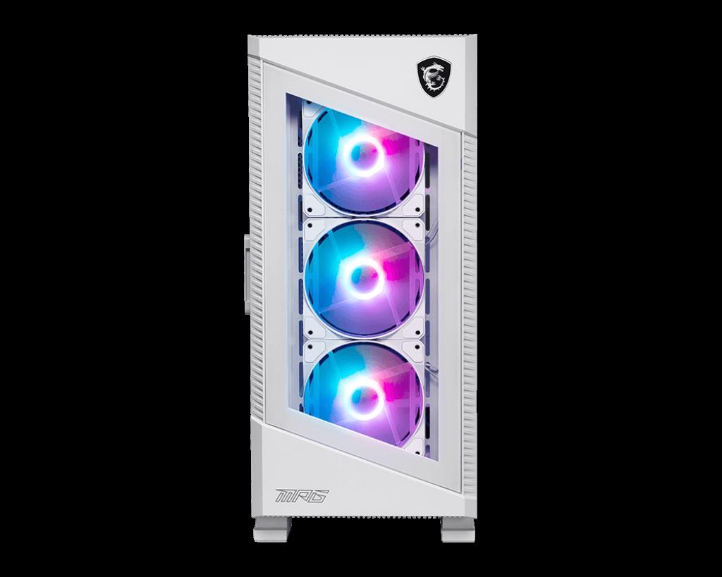 MSI MSI MPG VELOX 100R WHITE Temperli Cam 1 x A-RGB Fan 4 x 120mm Fan ATX Gaming Bilgisayar Kasası-28251