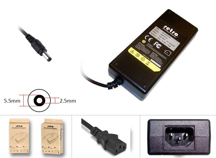 RETRO RETRO 24V 3A 72W 5.5x2.5mm Güç Adaptörü RPA-AC312