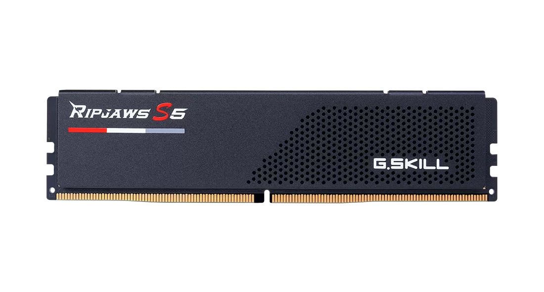 GSKILL GSKILL Ripjaws S5 Siyah DDR5-6000Mhz CL36 16GB (1x16GB) Single (36-36-36-96) 1.35V-58487