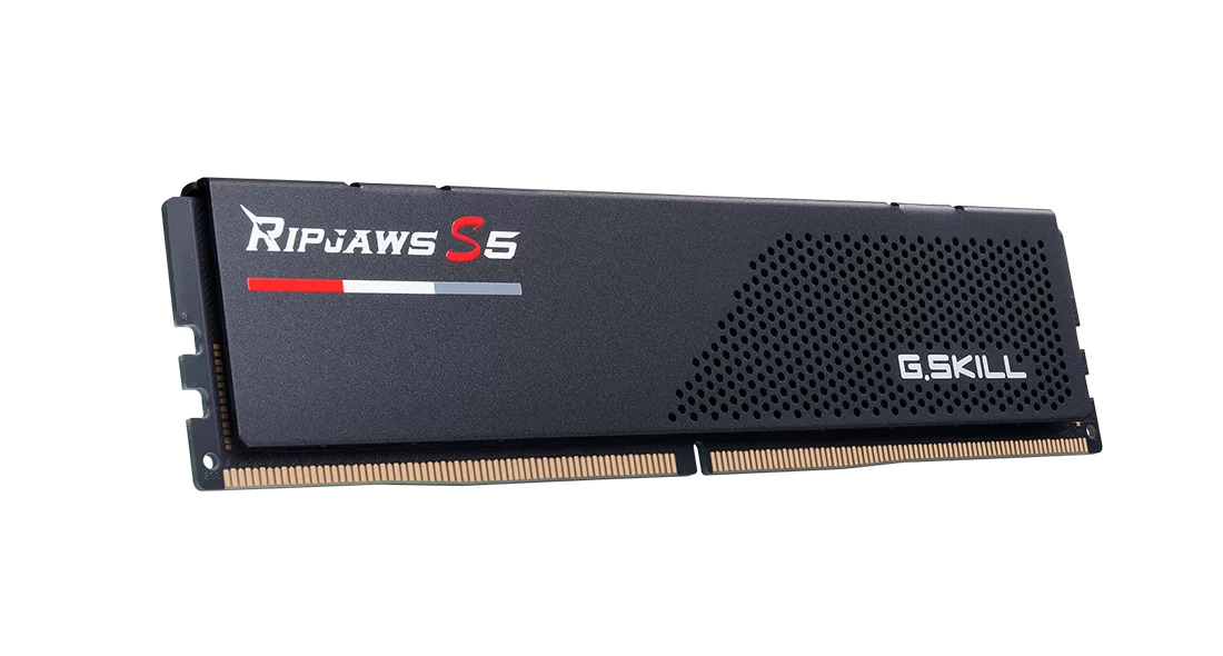 GSKILL GSKILL Ripjaws S5 Siyah DDR5-6000Mhz CL36 16GB (1x16GB) Single (36-36-36-96) 1.35V-58488