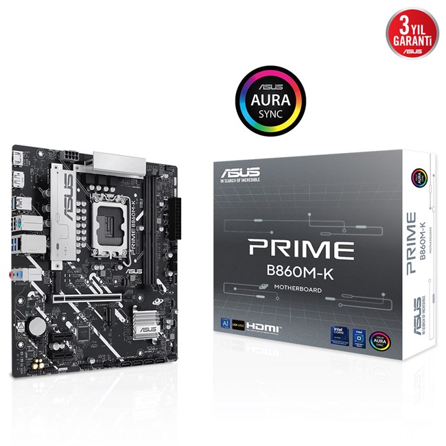 ASUS Asus Prime B860M-K D5 1851P Hdmi Dp
