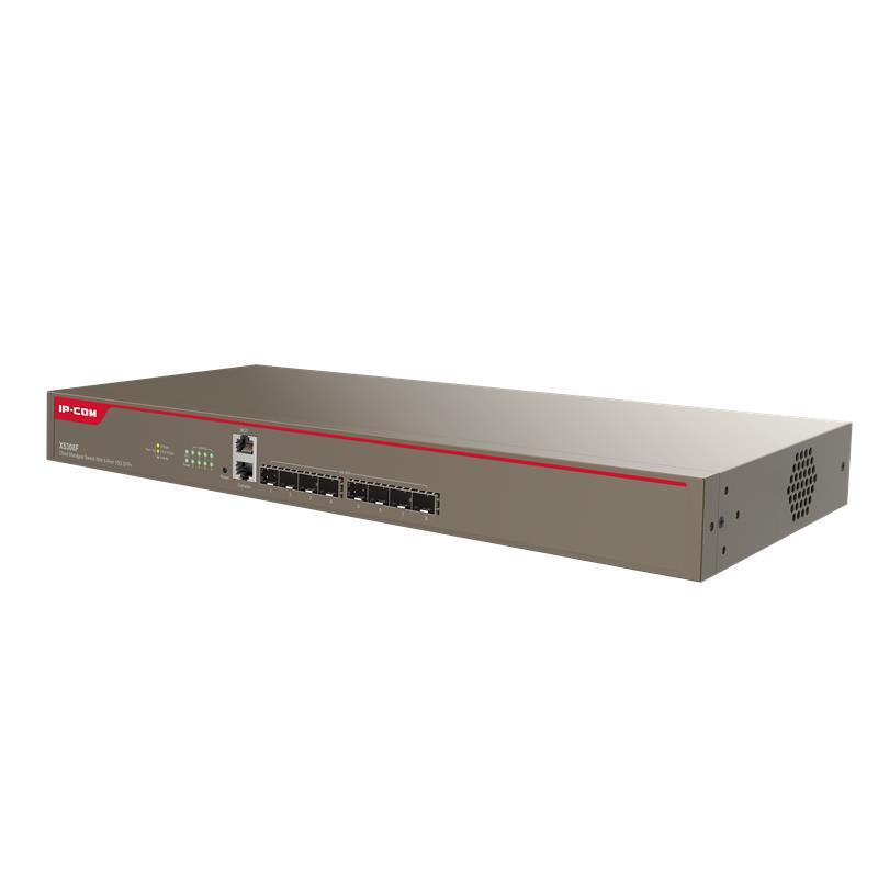 IP-COM IP-COM X5308F 8 PORT 10GB SFP+ 1X CONSOLE PORT CLOUD YÖNETİLEBİLİR L3 RACKMOUNT SWITCH -43304