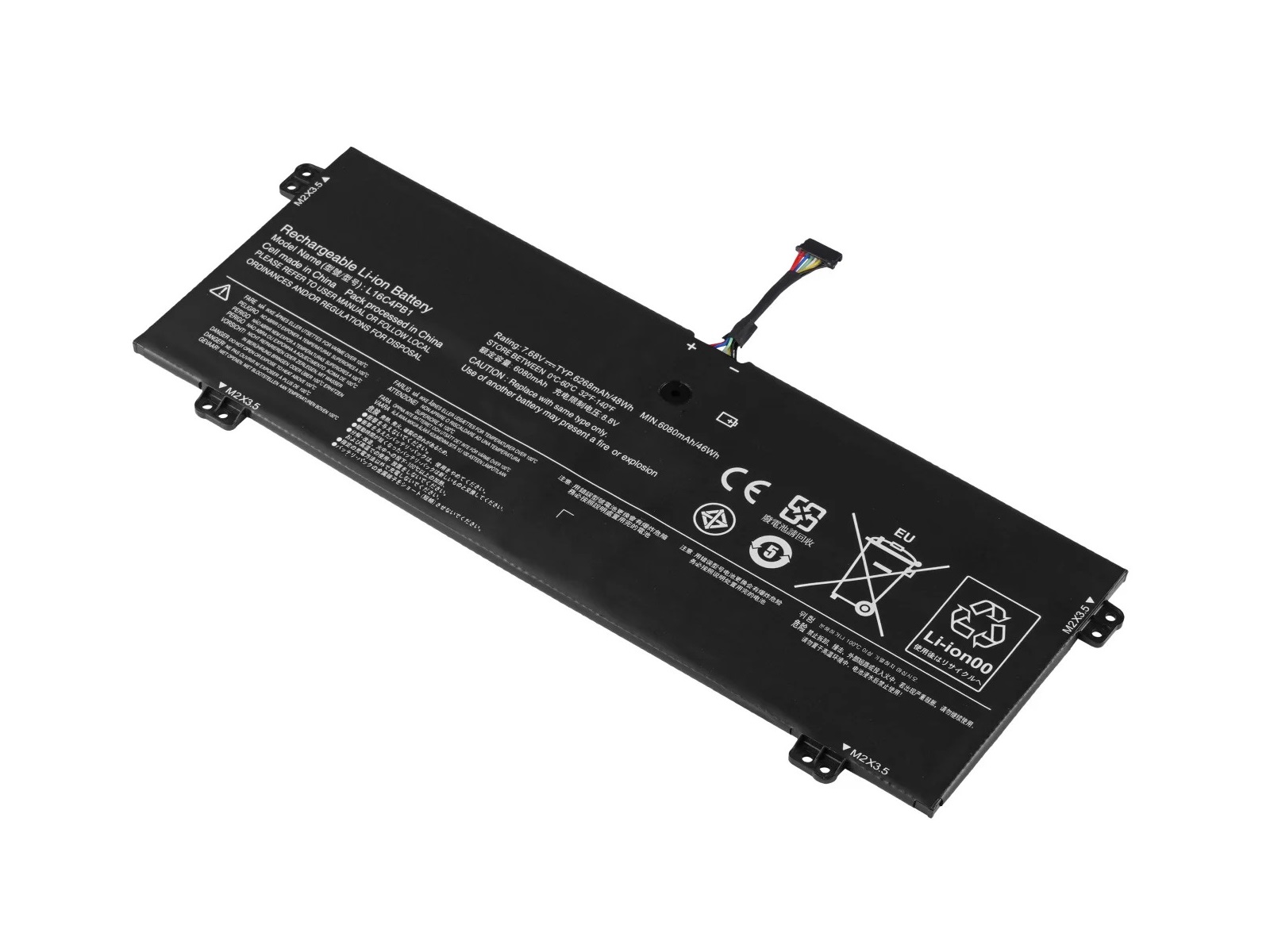 RETRO RETRO Lenovo IdeaPad Yoga 730-13IKB, L16C4PB1 Notebook Bataryası