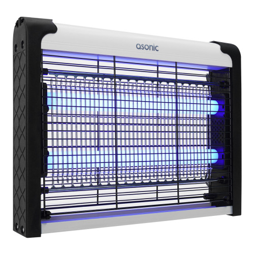 ASONIC ASONIC AS-A28, Siyah, 4W, 2000V, Masaüstü, Zincir Askılı, 2adet UV Mor Işıklı, Siyah Kasa, Sinek Öldürücü